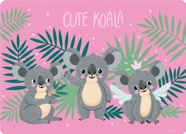 Derform bordmåtte i PP 290x400 koala 10 stk