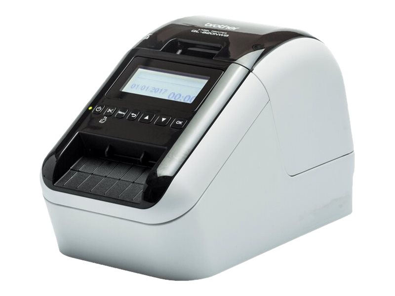 Brother Ql-820Nwbcvm, Dk, Direkt Wärme, 300 X 600 Dpi, 176 Mm/Sek, Verkabelt & Kabellos, Schwarz, Weiß