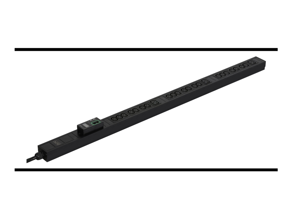 APC Easy Metered Rack PDU EPDU1216M - Kraftdistributionsenhet (kan monteras i rack) - AC 400 V - 11000 VA - 3-fas - Ethernet - ingång: IEC 60309 3P+N+PE - utgångskontakter: 24 (21 x IEC 60320 C13, 3 x IEC 60320 C19) - 0U - 1.98 m sladd - svart - för P/N: SMX1500RM2UCNC, SMX2KR2UX145, SMX3KR2UNCX145, SMX750C, SMX750CNC, SMX750CUS | Datorer & Surfplattor - UPS - Störningsskydd | GameStuff