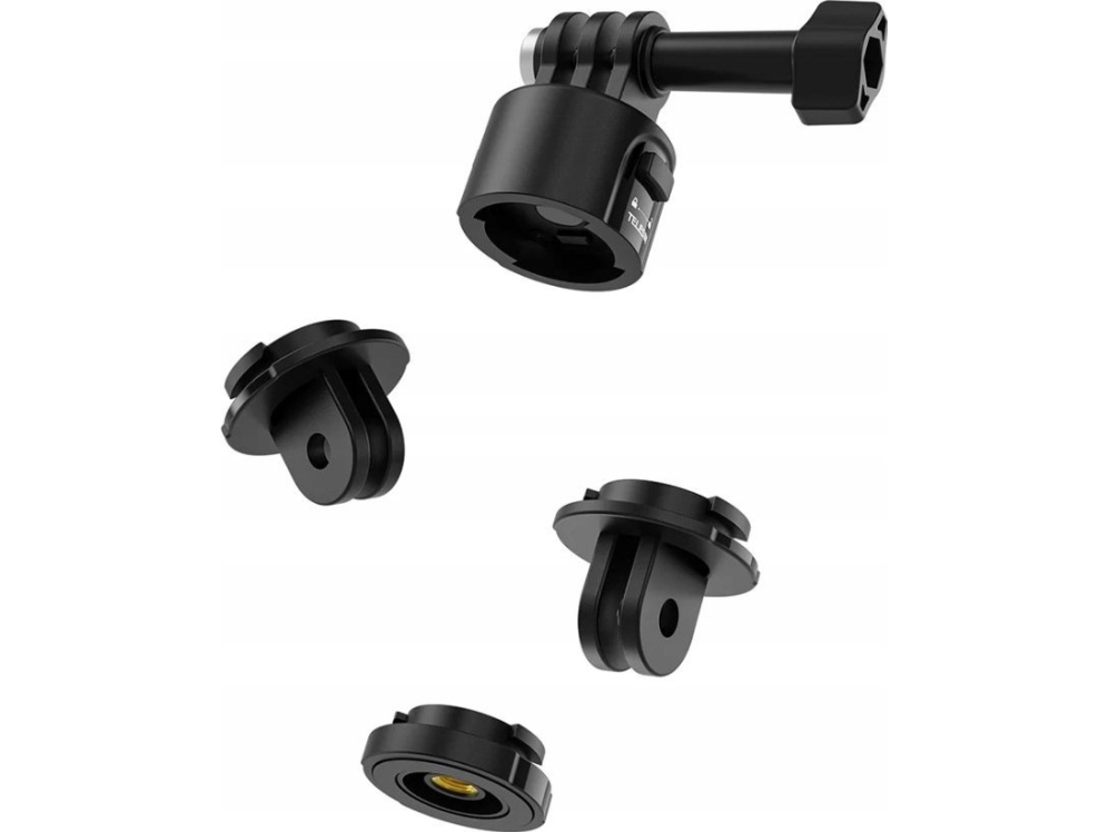 Telesin magnethuvud med snabbkoppling för Gopro Hero 12 11 10 9 8 7 6 5 4 3+ 3 Max / Cqm-001 | EL Artiklar - Batteri - Batteriladdare | GameStuff