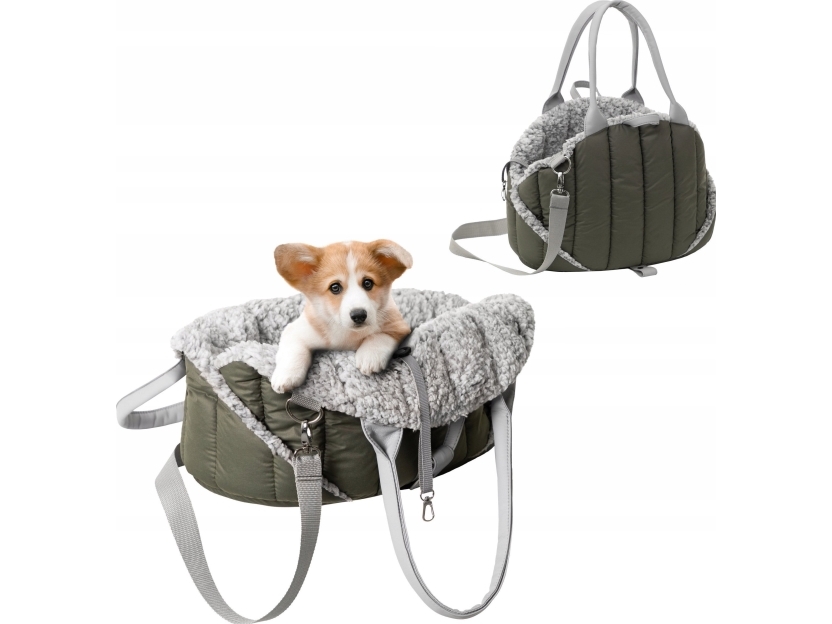 Taske Doggy R1 Torba Sea Shell Olivengrøn