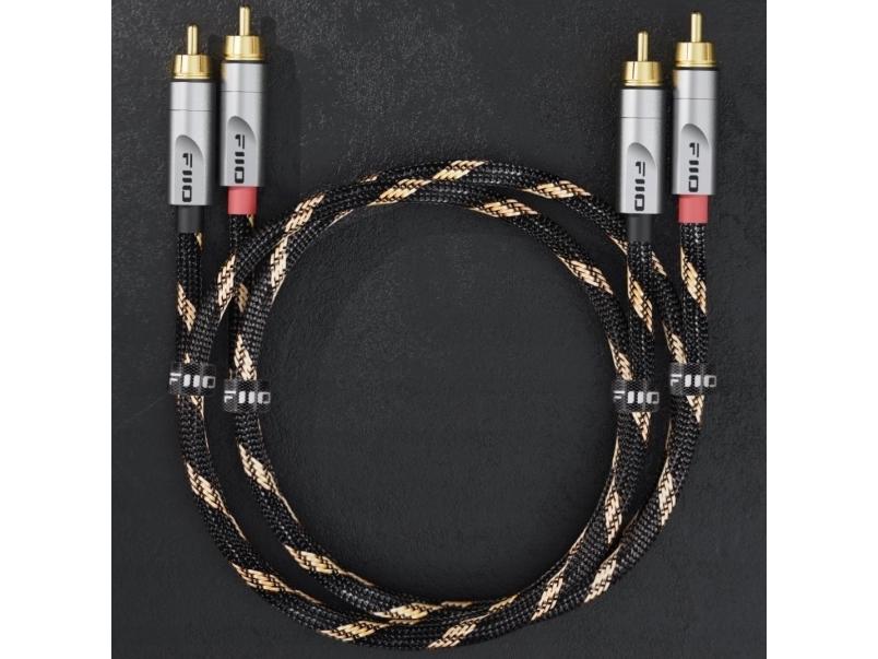 Fiio Fiio Lr-Rca4s Kabel - 20Cm - Zwei Analoge Rca-Audiokabel