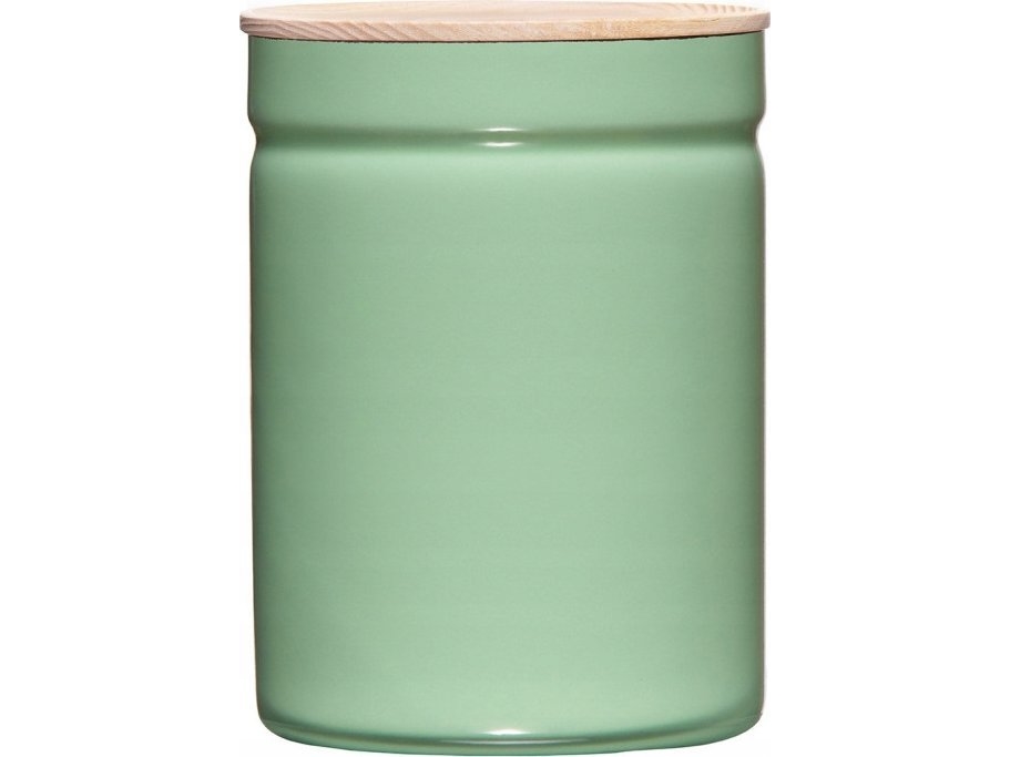 Riess Küchenbehälter Mit Holzdeckel 2,2 L Slow Green