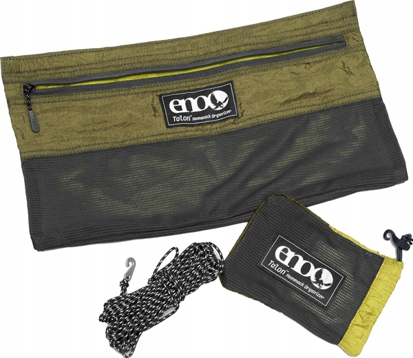 Eno Talon hängmatte-organizer, melon/oliv | Utomhus - Camping - Resor Hängmattor | GameStuff