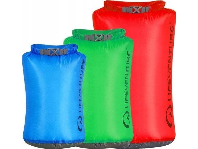 Lifeventure ultralätt torrpåse multipack (5L, 10L, 25L) | Utomhus - Jakt / fiske - Jaktväskor | GameStuff