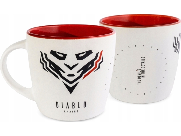 Diablo Chairs Krus Hvid Og Rød