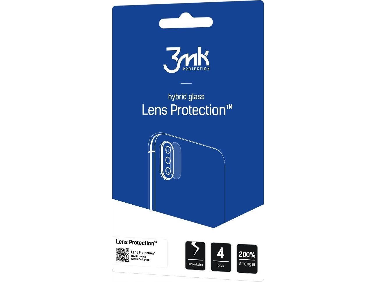 3MK Hybridglas til kameralinse 3MK Lens Protect Infinix Zero 30 5G [4 PACK]