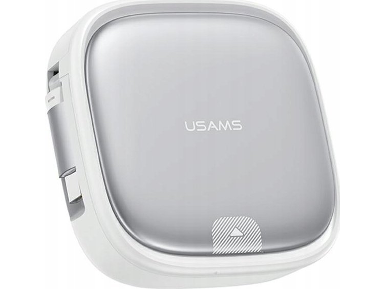 Usams Geflochtenes 3In1 Microusb/Usb-C/Lightning Kabel 60W Silber Sj650usb02 (Us-Sj650)