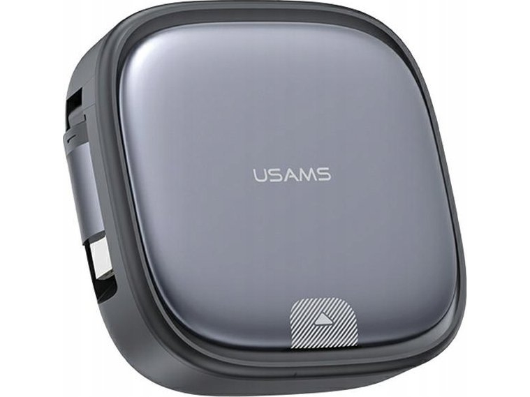 Kabel Usb Usams Usb-A - Usb-C + Microusb + Lightning 1 M Srebrny