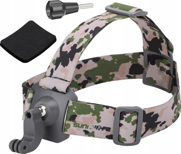 Sunnylife Kopfhalterung Stirnbandhalterung + 3D Kugelkopf Für Gopro Sjcam Xiaomi Dji Insta360 Camcorder / Td672-M