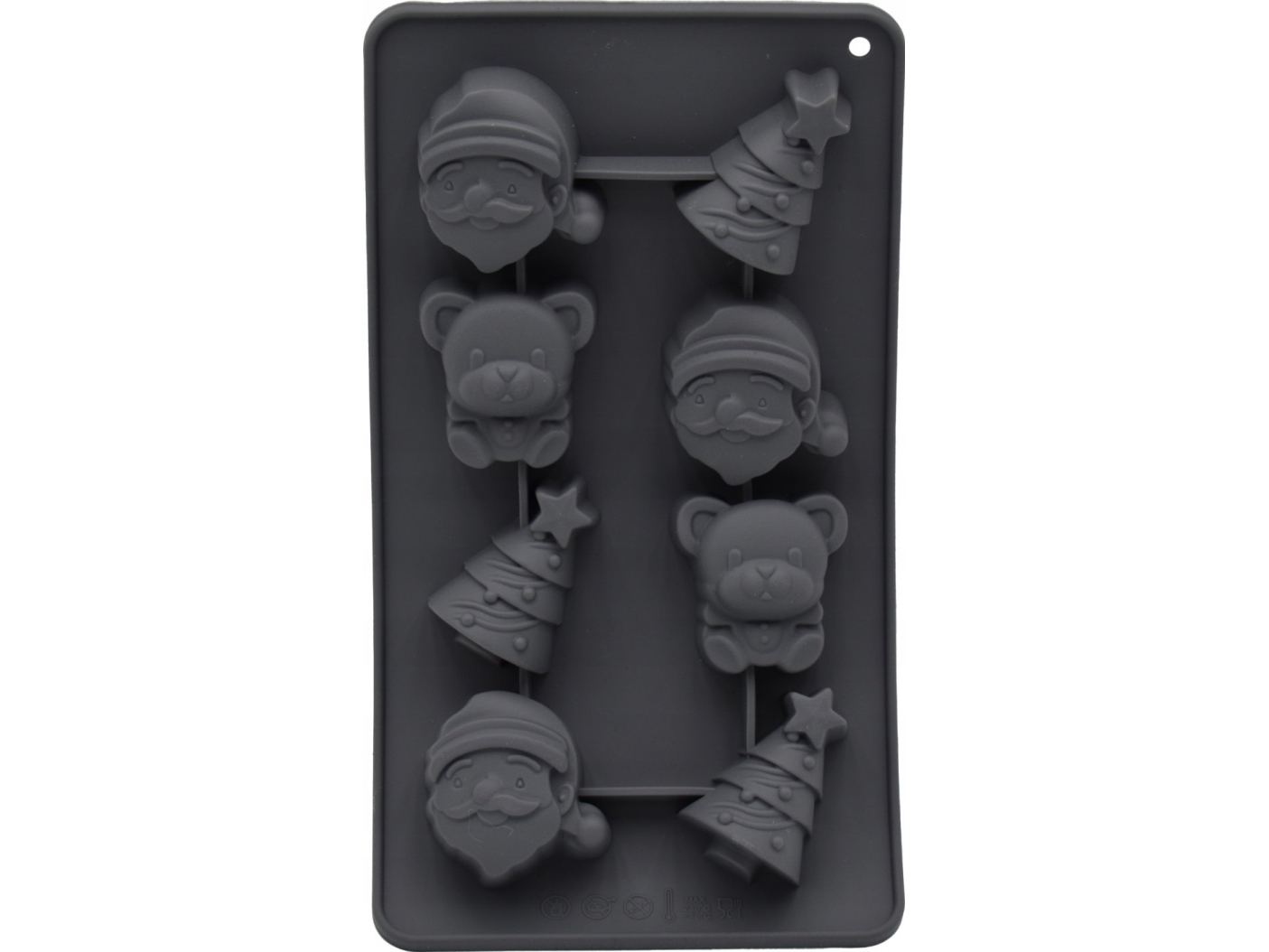 Brunbeste julekageform i silikone 3029 Lumarko!