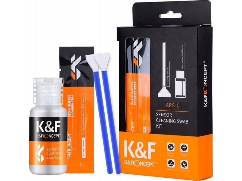 K&F Concept Rengøringssæt Til Matrix/Cae K&F Concept + 10X Spatel/Sk.1616