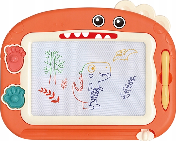 Woopie Magnetisk Färgtavla + 2 Dinosaurie-stämplar Lumarko! | Baby & barn - Barnrummet - Bord och stolar | GameStuff