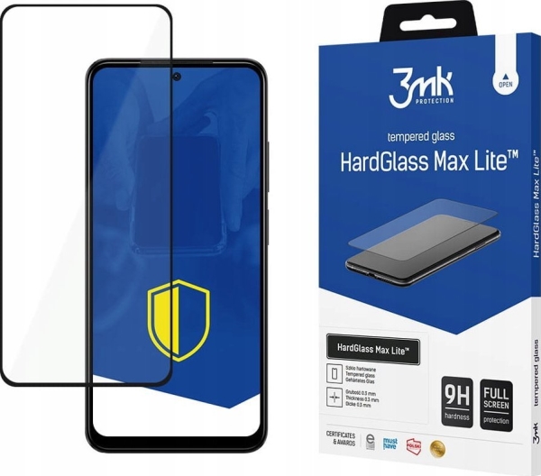 9h 3mk Hardglass Max Lite&trade; Glas För Xiaomi Redmi Note 12s