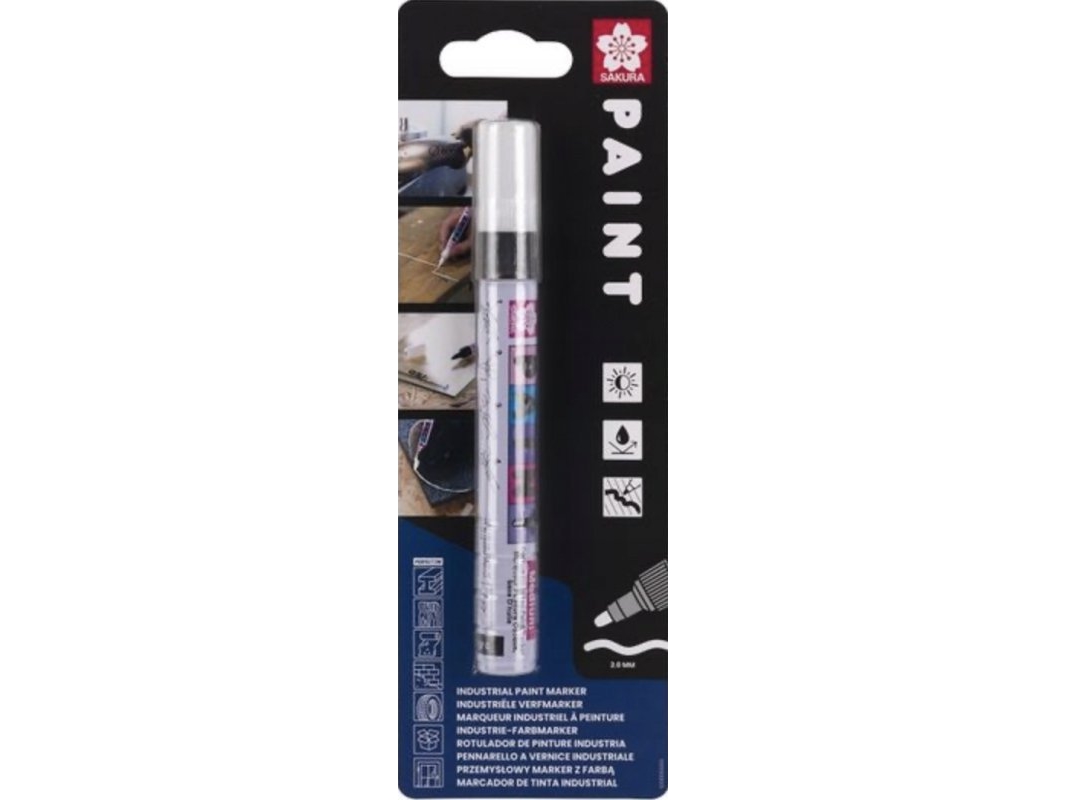 Sakura Marker Paint Med Medium Sort Spids, Sakura