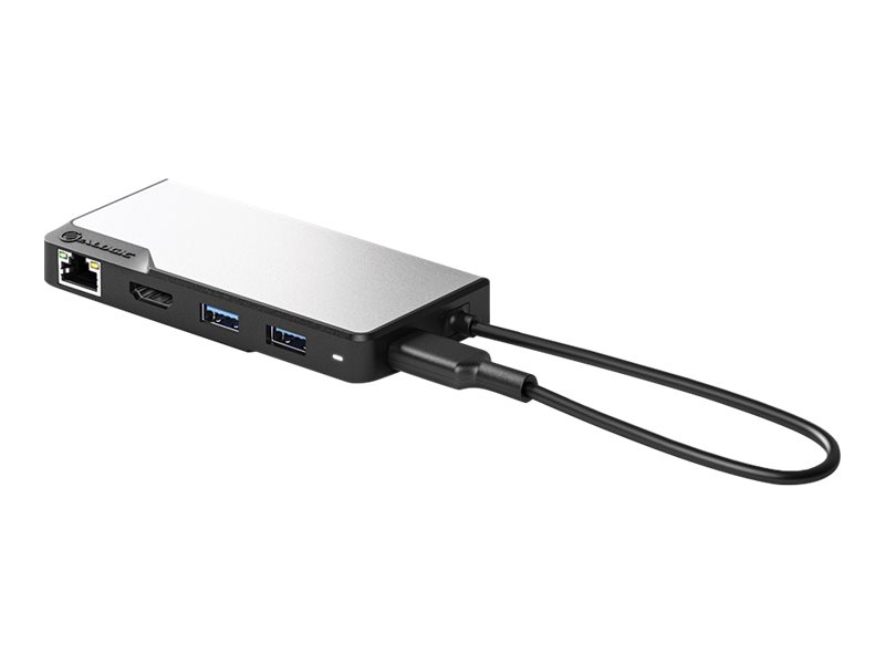 Alogic Usb-C Fusion Max 6-In-1 Hub V2 - Dockingstation - Usb-C 3.1 Gen 1 - Vga, Hdmi - 1Gbe
