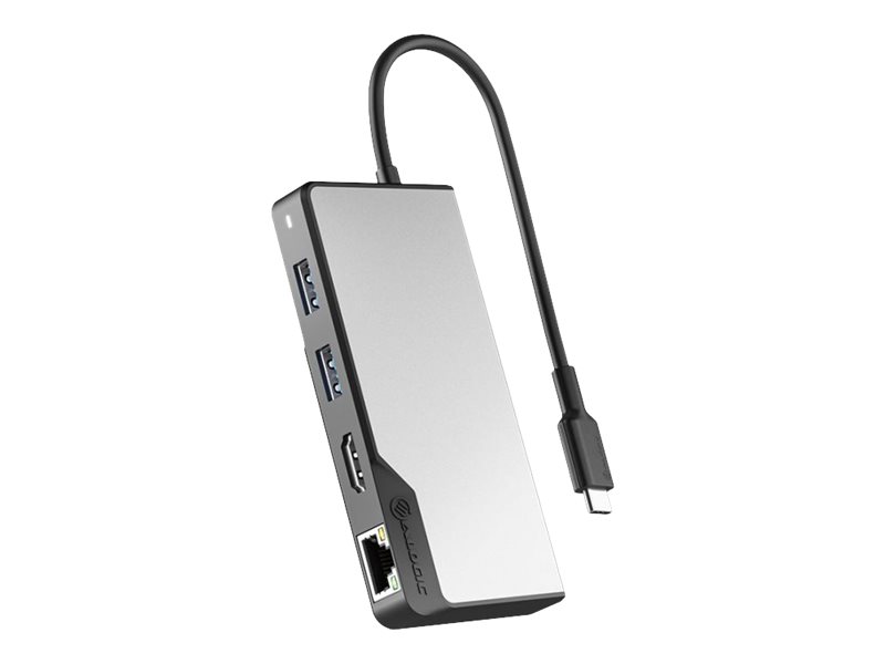Alogic Usb-C Fusion Alpha 5-In-1 Hub V2 - Dockingstation - Usb-C - Hdmi - 1Gbe