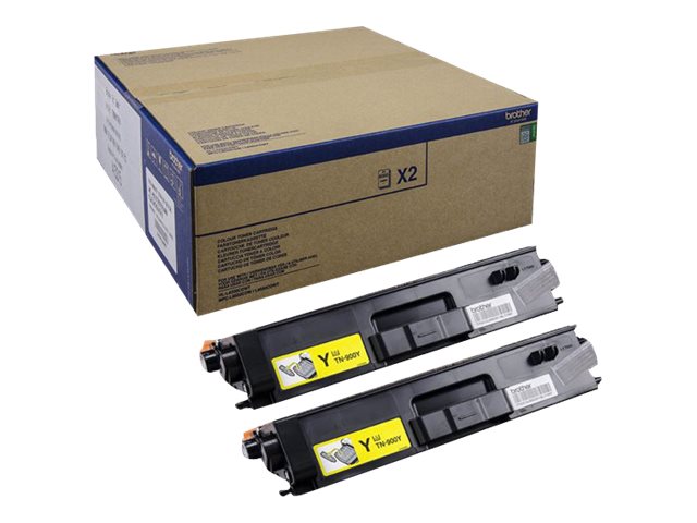 Brother Tn-900Ytwin, 12000 Seiten, Gelb, 2 Stück(E)
