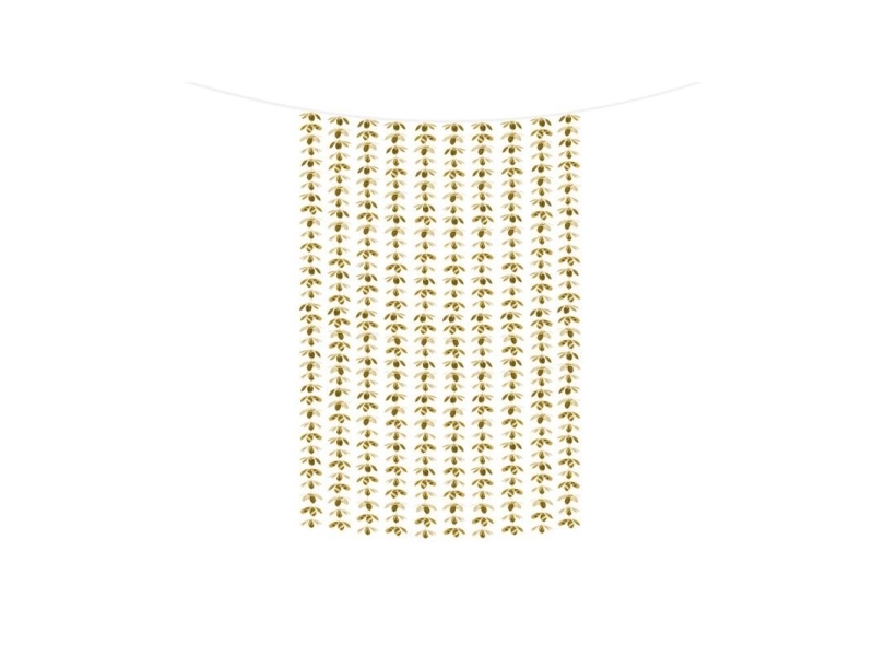 Floraler Folienhintergrund, Gold