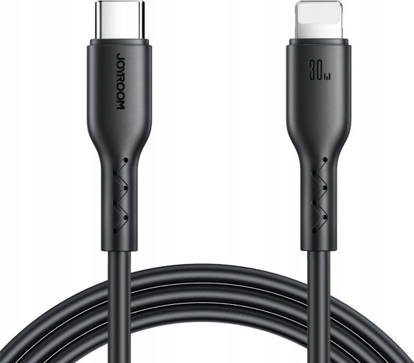 Usb-C Auf Lightning Kabel Joyroom 1 M Schwarz (Jyr806)