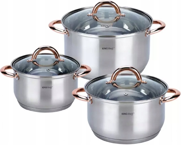 KINGHOFF køkkengrej med 6 dele KH-1762