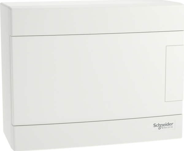 SCHNEIDERE väggmonterad elcentral Schneider 1x8 IP40 IK07 Easy9 EU EZ9EU-1-8-NT-P EZ9EUD108 vit dörr vit | Elektrisk utrustning - Svartavlor | GameStuff