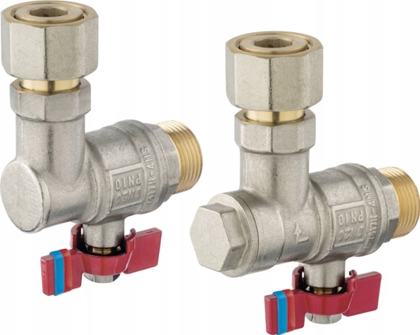 Ferro-vinkelventiler til 1-funktionelle kedler