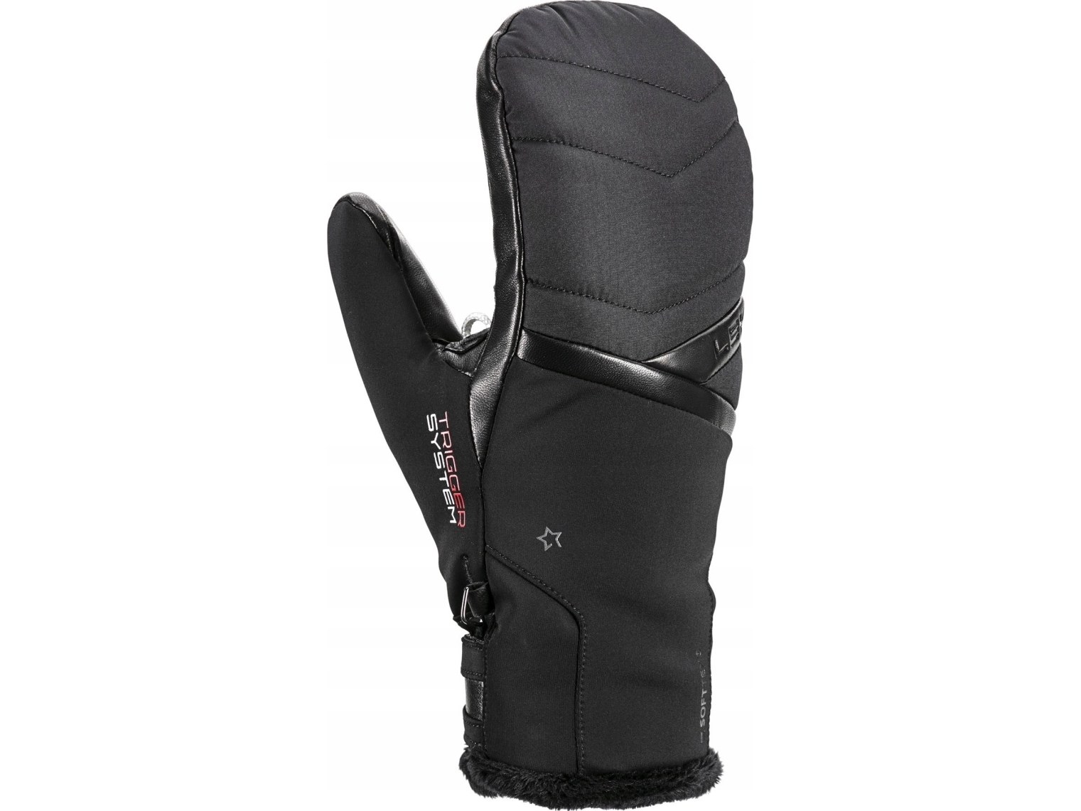 Leki Le Ręk Snowfox 3D Women Mitt Black 6.5