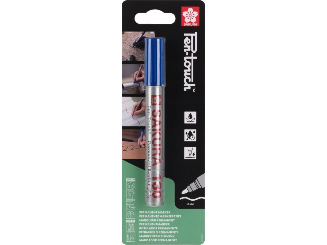 Sakura Marker Pen-Touch 130 Blå, Sakura
