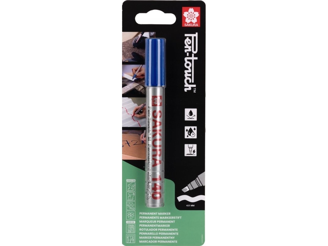 Sakura Marker Pen-Touch 140 Blå, Sakura