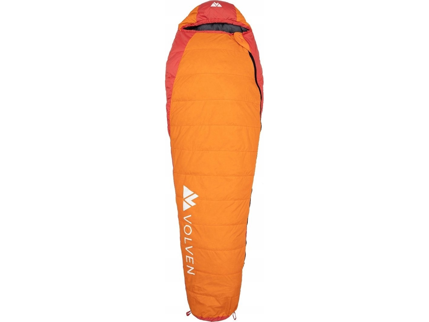 VOLVEN TRAVELLER sovsäck höger - Orange | Utomhus - Camping - Sovsäckar / Mats | GameStuff