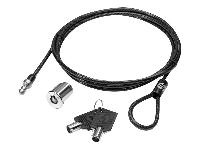 Hp Docking Station Cable Lock - Sikkerhedskabelslås - For Elitebook 84Xx, 85Xx, 8770 Zbook 15U G2, 15U G3, 15U G4, 15U G5, 15U G6, 17, 17 G2