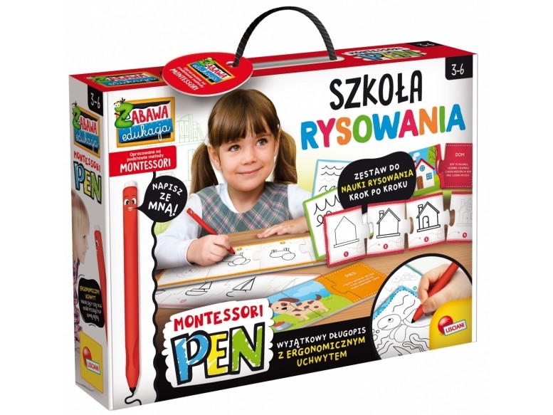 Montessori Stift Zeichnung Schule Pl101696 Lisciani