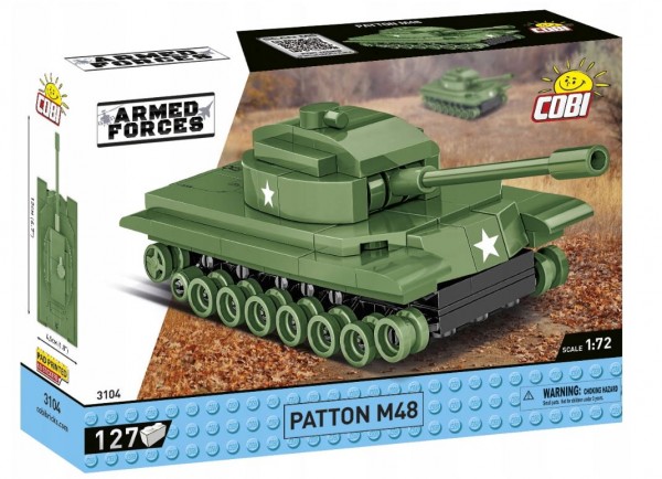 Cobi-Steine Patton M48 127 Stück