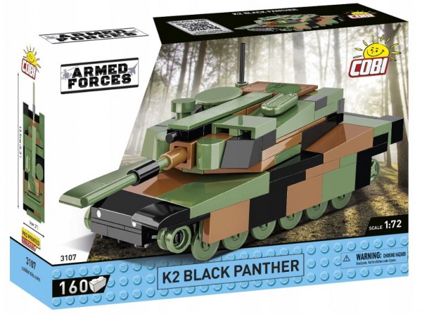 Cobi Bricks K2 Black Panther 160 Elemente