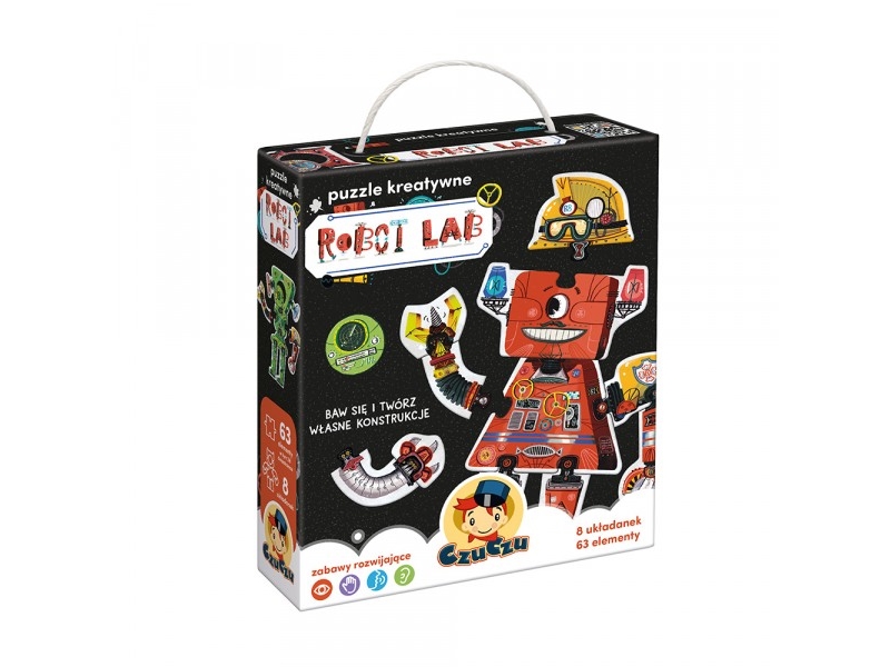 Puzzle Czuczu Kreatives Puzzle Robotik Labor