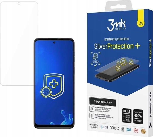 3Mk 3Mk Silverprotect+ Motorola Moto G54 Nassmontage Antimikrobielle Folie