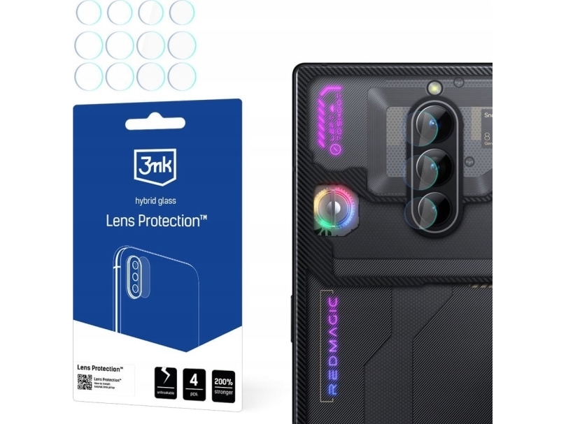 3Mk 3Mk Lens Protect Nubia Red Magic 8 Pro/ 8 Pro+/ 8S Pro Schutz Für Kameraobjektiv 4Pcs