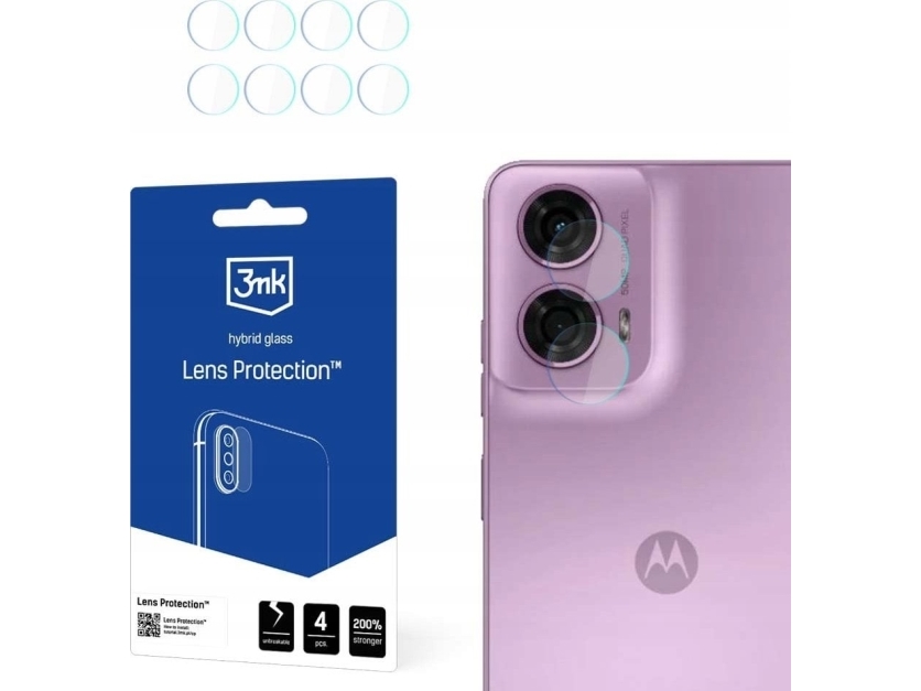 3Mk Lens Protect Für Motorola Moto G24 – Schutz Für Die Kameralinse, 4 Stk