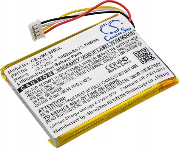 Cameron Sino Batterie L0721-Lf Für Jbl Clip 3 / Cs-Jmc300sl (Akkumulator)