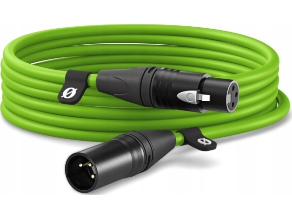 Rode Microphones Cable Xlr6m-G Grøn (Lysegrøn, 6 Meter)