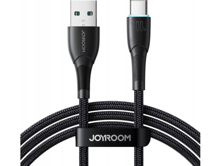 Usb-Kabel Joyroom Usb-A Auf Usb-C 1 M Schwarz (Jyr892)