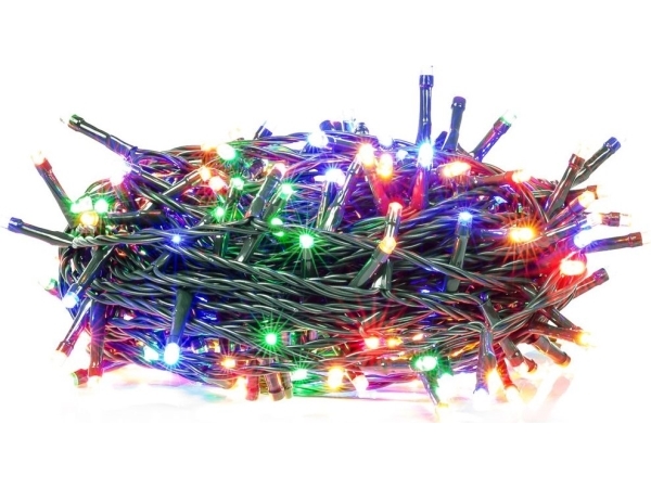 Juleguirlande Retlux 100 Led, Flerfarvet