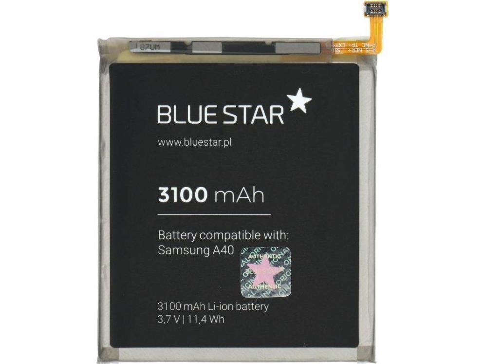 Partner Telecom Melyna Star Melynas Star Premium Batteri För Samsung A40 3100 Mah