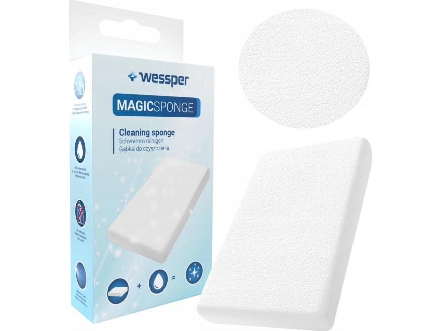 Wessper magisk svamp til rengøring af pletter fjerner snavs