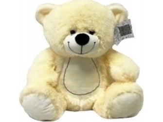 Tulilo Teddybär Maskottchen Tomek Creme 34 Cm