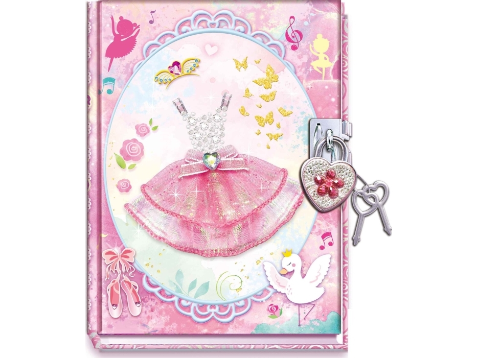 Pulio Pecoware dagbog med hængelås - kjole