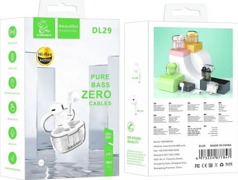 Vega Dl29 Kopfhörer Weiß