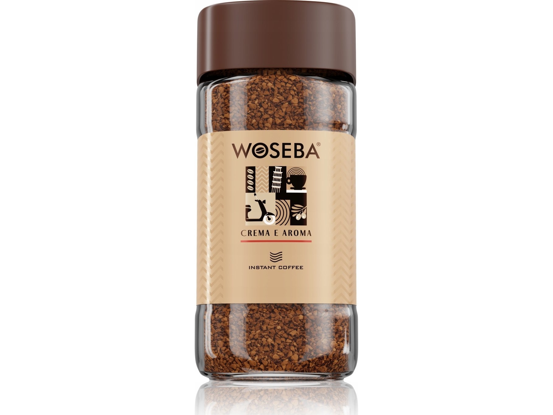 Woseba Kaffe Ti Meriti Crema E Aroma Instant 100 G