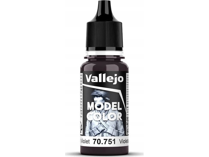 Svart/lila färg 18 ml | Hobby - Färg vattenbaserad - Modell Färg | GameStuff